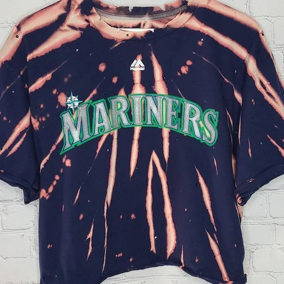 Seattle Mariners Crop Tee - Picture 2 of 6